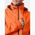 Giacca da vela da uomo Helly Hansen Crew Hooded 2.0 flame 5