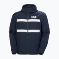 Giacca da vela da uomo Helly Hansen Salt Striped Windbreaker navy 5