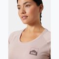 Maglietta Helly Hansen Nord Graphic Drop rosa nuvola da donna 3