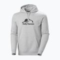 Felpa con cappuccio Helly Hansen Nord Graphic Pull Over Uomo grigio melangolo