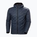 Giacca ibrida Helly Hansen Lifaloft Insulator da uomo con cappuccio navy 5