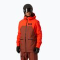 Giacca da sci Helly Hansen Straightline Lifaloft 2.0 iron oxide da uomo