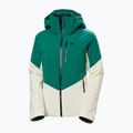 Giacca da sci donna Helly Hansen Alphelia smeraldo neve 10