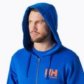 Felpa uomo Helly Hansen HH Logo Full Zip Hoodie 2.0 cobalto 2.0 3