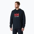 Felpa con cappuccio Helly Hansen HH Logo 2.0 navy da uomo