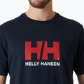 Maglietta Helly Hansen Logo 2.0 uomo navy 3