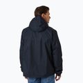 Giacca antipioggia da uomo Helly Hansen Vancouver foderata in pile navy 2