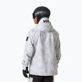 Giacca da sci da uomo Helly Hansen Ullr D Shell Graphic grey fog snow camo aop 2