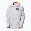 Giacca da sci da uomo Helly Hansen Ullr D Shell Graphic grey fog snow camo aop 10