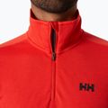 Felpa da uomo Helly Hansen Hp 1/2 Zip Pullover 2.0 alert rosso 3