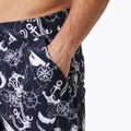 Pantaloncini da bagno da uomo Helly Hansen Newport Boardshorts 8" navy nautico aop 3