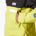 Giacca da vela da uomo Helly Hansen Pier 4.0 cyber lime 6