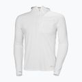 Felpa trekking da uomo Helly Hansen Shine Solen 1/2 Zip Hoodie bianco 5