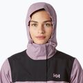 Giacca antipioggia Helly Hansen donna Vancouver viola argilla 3