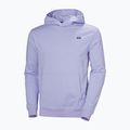 Felpa con cappuccio Helly Hansen Core Graphic da uomo, color lavanda brillante 6