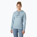 Felpa con cappuccio Helly Hansen Nord Graphic Donna blu vento