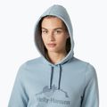 Felpa con cappuccio Helly Hansen Nord Graphic Donna blu vento 3