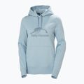 Felpa con cappuccio Helly Hansen Nord Graphic Donna blu vento 5
