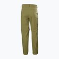 Pantaloni softshell Helly Hansen da uomo Brono Softshell Zip Off terrain verde 6