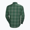 Camicia Helly Hansen Aker Flannel LS da uomo a quadri di bufalo verde giungla 6
