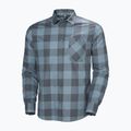 Camicia Helly Hansen Aker Flannel LS da uomo a quadri di bufalo verde giungla 5