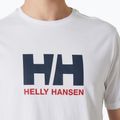 Maglietta Helly Hansen Logo 3.0 bianca da uomo 3