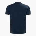 Maglietta Helly Hansen Box T 2.0 da uomo, navy 4