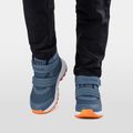 Helly Hansen Jk Bowstring Boot HellyTech stivali da neve per bambini lavati navy/papaya 7