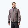 Giacca da vela Helly Hansen HP Racing Lifaloft Bomber uomo grigio passero