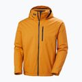 Giacca da vela Helly Hansen Crew Hooded Midlayer 2 senape da uomo