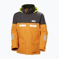Giacca da pioggia Helly Hansen Pier 4.0 senape da uomo 10