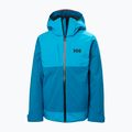 Giacca da sci Helly Hansen Alpha blu ceruleo per bambino 7