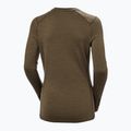 Maglia termica da donna Helly Hansen Lifa Merino Midweight Graphic Crew sepia houndstooth aop 6