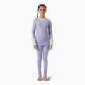Helly Hansen JR Lifa Merino Midweight, set di intimo termico per bambini color lavanda brillante