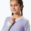 Helly Hansen JR Lifa Merino Midweight, set di intimo termico per bambini color lavanda brillante 3