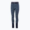 Pantaloni termici da donna Helly Hansen Lifa Merino Midweight navy nordick rose aop 5