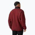 Felpa Helly Hansen Panorama Pile Block Uomo rosso mars 2