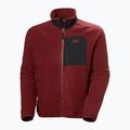 Felpa Helly Hansen Panorama Pile Block Uomo rosso mars 5