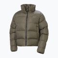 Piumino Helly Hansen donna Jade Puffer seppia pied de poule aop 6