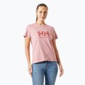 T-shirt Helly Hansen da donna Logo 3.0 sale rosa
