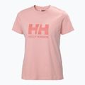 T-shirt Helly Hansen da donna Logo 3.0 sale rosa 4
