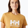 Maglietta Helly Hansen da donna Logo 3.0 sabbia 3