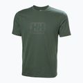 Maglietta Helly Hansen Box T 2.0 uomo verde giungla 4