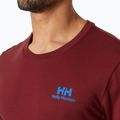 Maglietta Helly Hansen Nord Graphic da uomo rosso mars 3