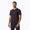 Maglietta Helly Hansen Nord Graphic nero uva da uomo
