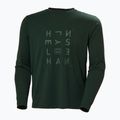 Manica lunga Helly Hansen Skog Graphic dark jungle da uomo 5