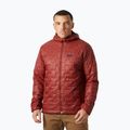 Giacca ibrida Helly Hansen Lifaloft Insulator da uomo con cappuccio mars red
