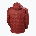 Giacca ibrida Helly Hansen Lifaloft Insulator da uomo con cappuccio mars red 7