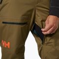 Pantaloni da sci Helly Hansen da uomo Sogn Cargo seppia 4