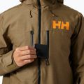 Giacca da sci Helly Hansen da uomo Garibaldi 2.0 seppia 4